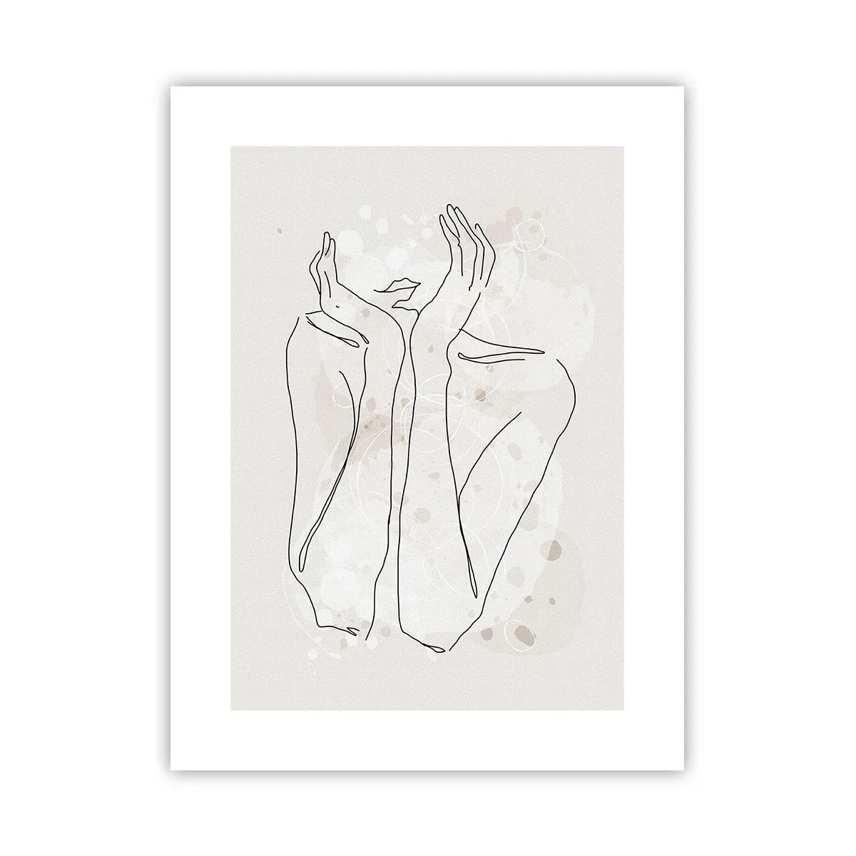 Poster - Een dromerig moment - 30x40 cm