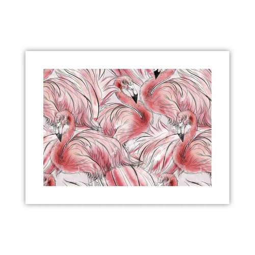 Poster - Vogelcorps de ballet - 40x30 cm
