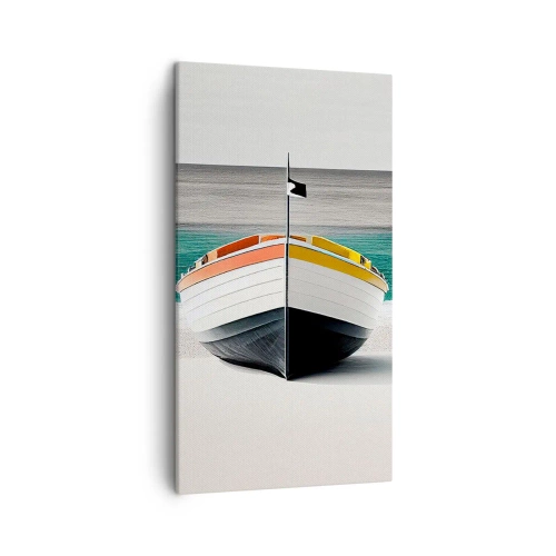 Schilderen op canvas - Op zijn plaats - 45x80 cm