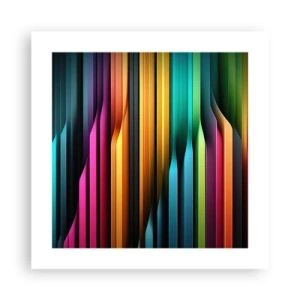 Poster - Lichtorgel - 40x40 cm