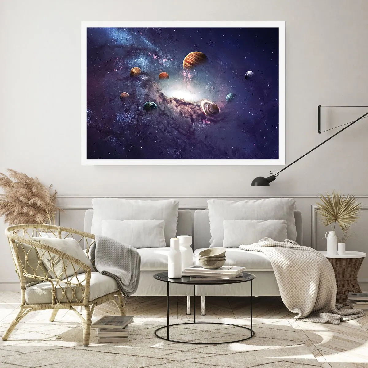 Poster - Zonne-dans systeem - 100x70 cm