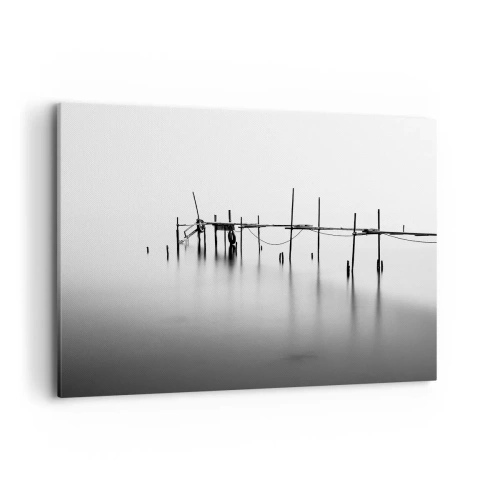 Schilderen op canvas - Wat als er geen wereld is? - 100x70 cm