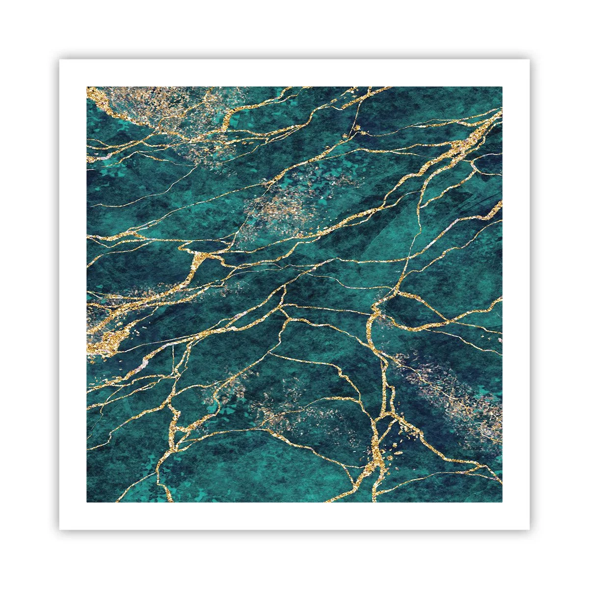 Poster - Goudmijn - 60x60 cm