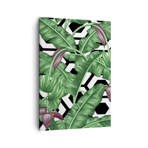Schilderen op canvas - Van nature een symmetrische compositie - 50x70 cm
