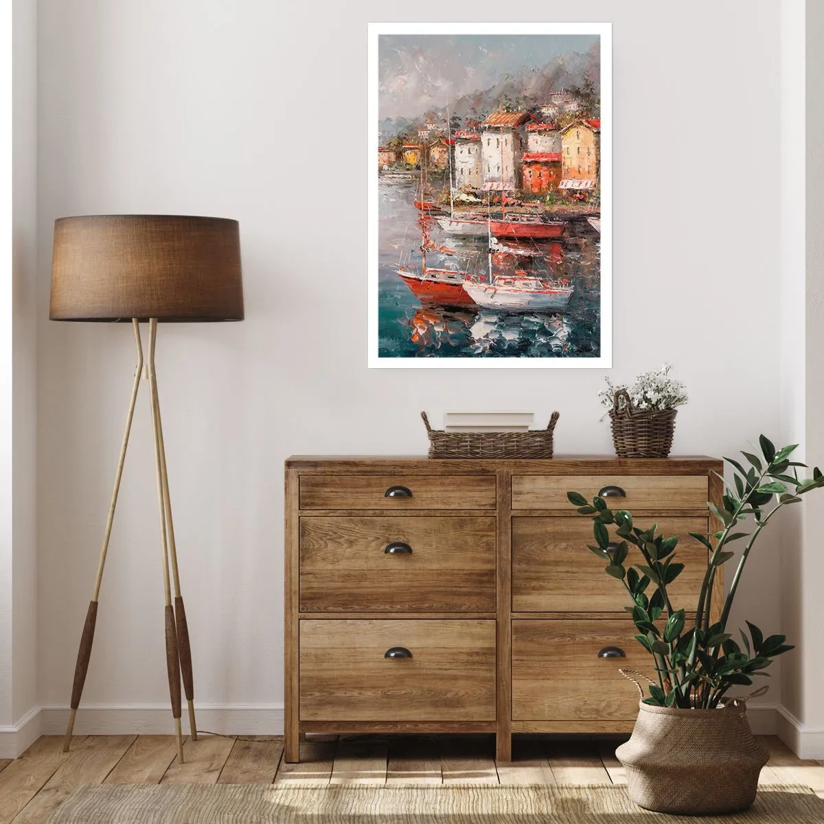 Poster - Romantisch toevluchtsoord - 30x40 cm