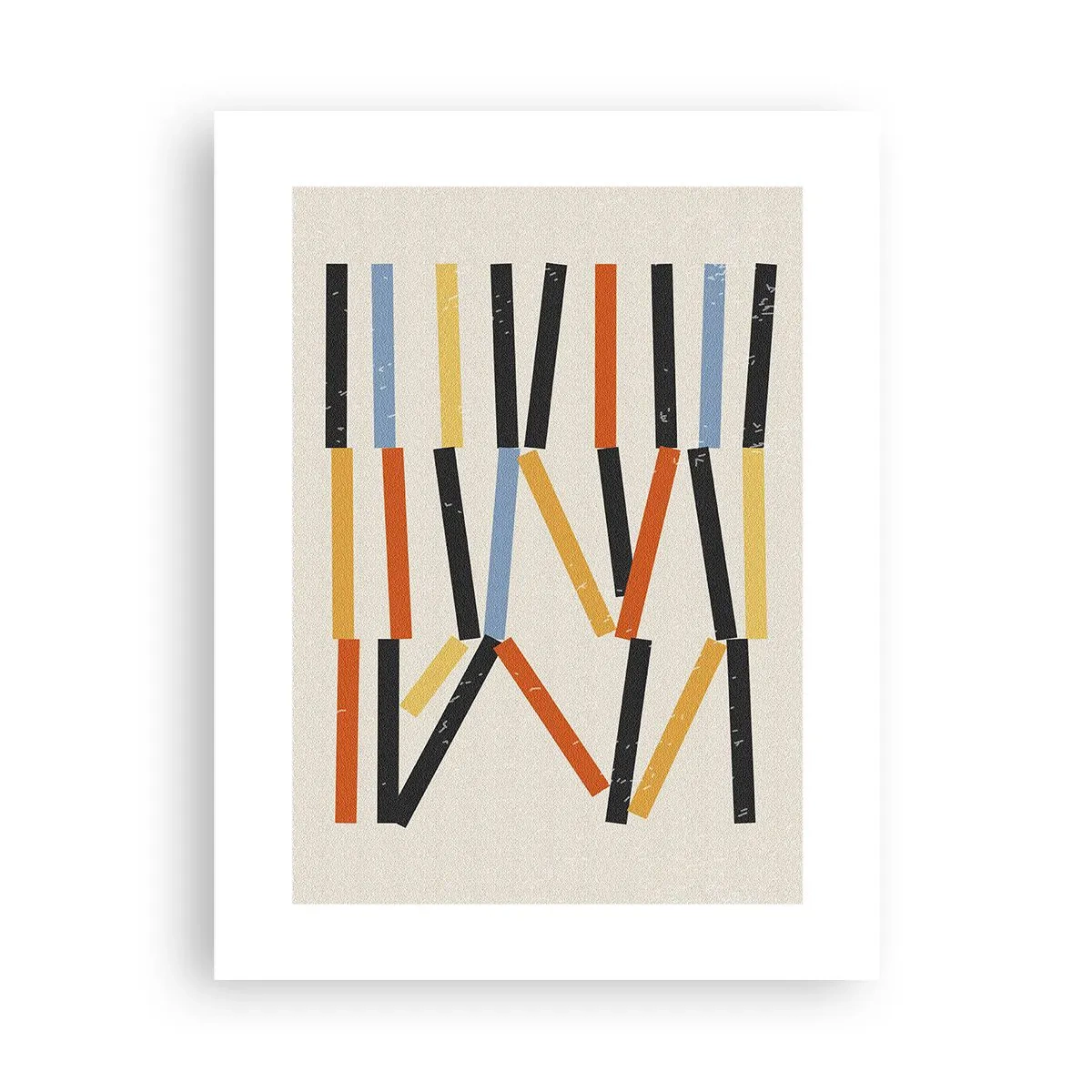 Poster - Compositie op goed niveau - 30x40 cm