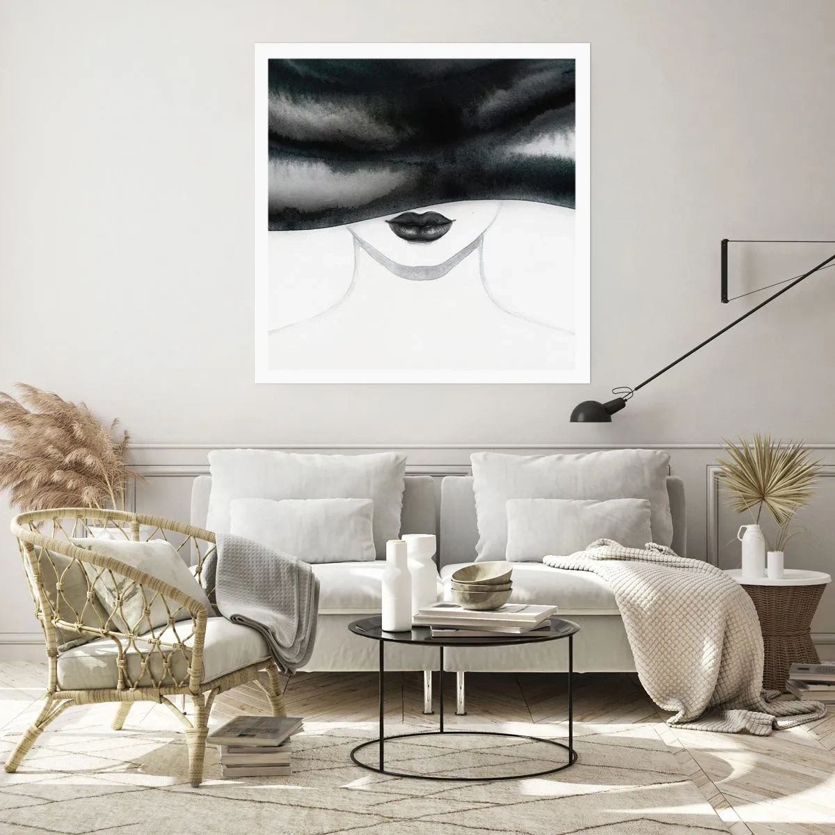 Poster - Een sensueel mysterie - 40x40 cm