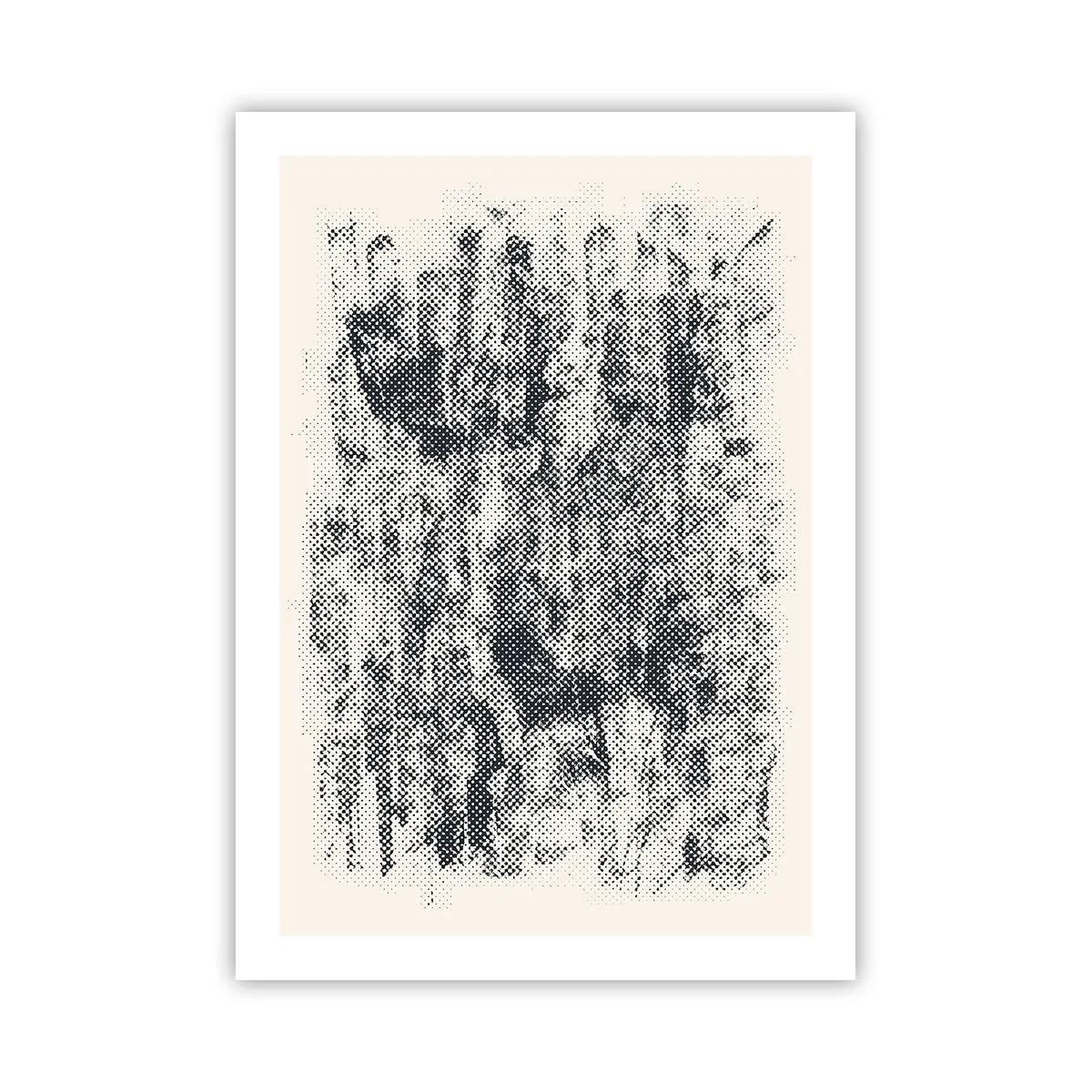 Poster - Mistige compositie - 50x70 cm