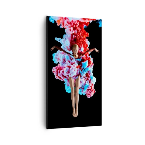 Schilderen op canvas - In volle bloei - 55x100 cm