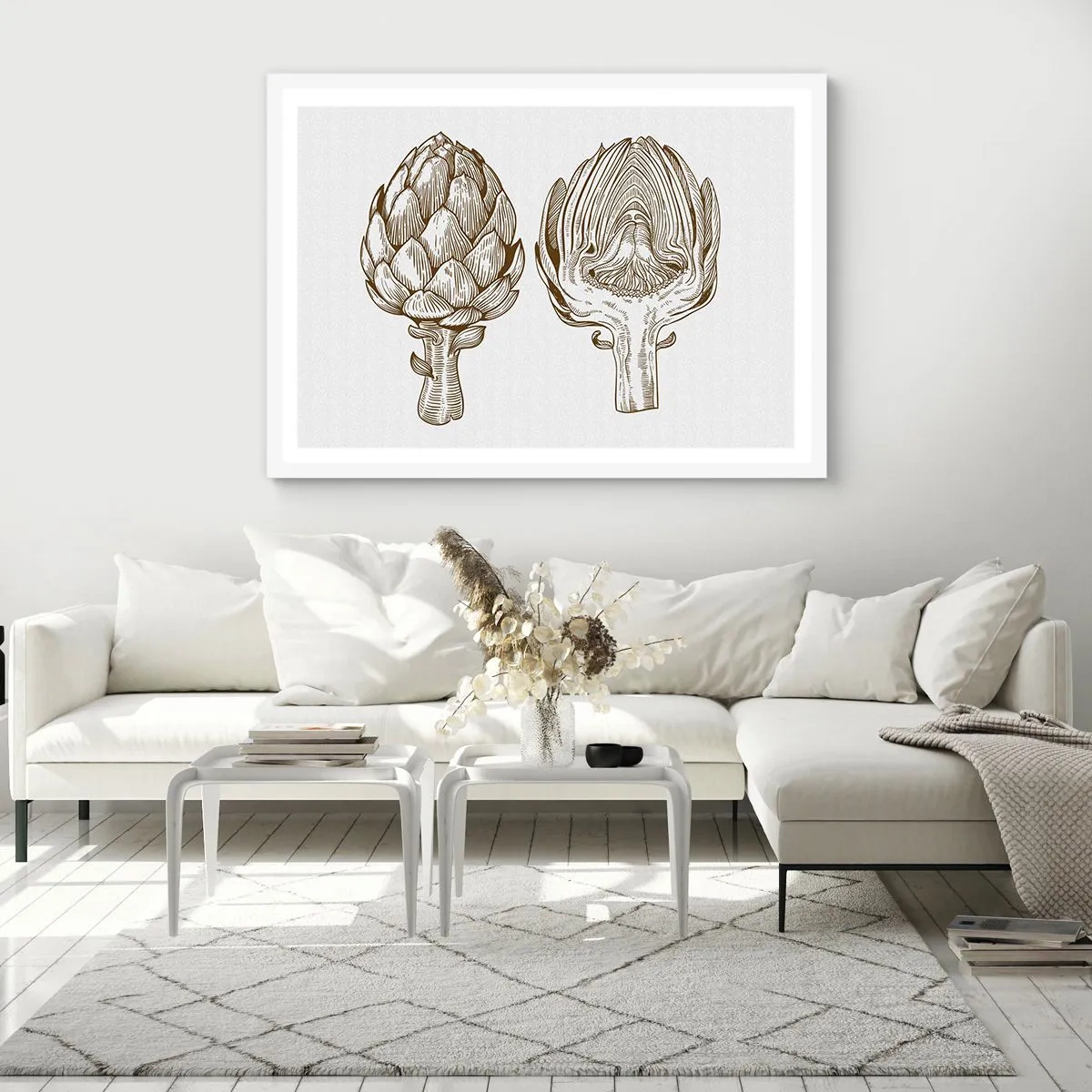 Poster in een witte lijst - Anatomieles - 40x30 cm