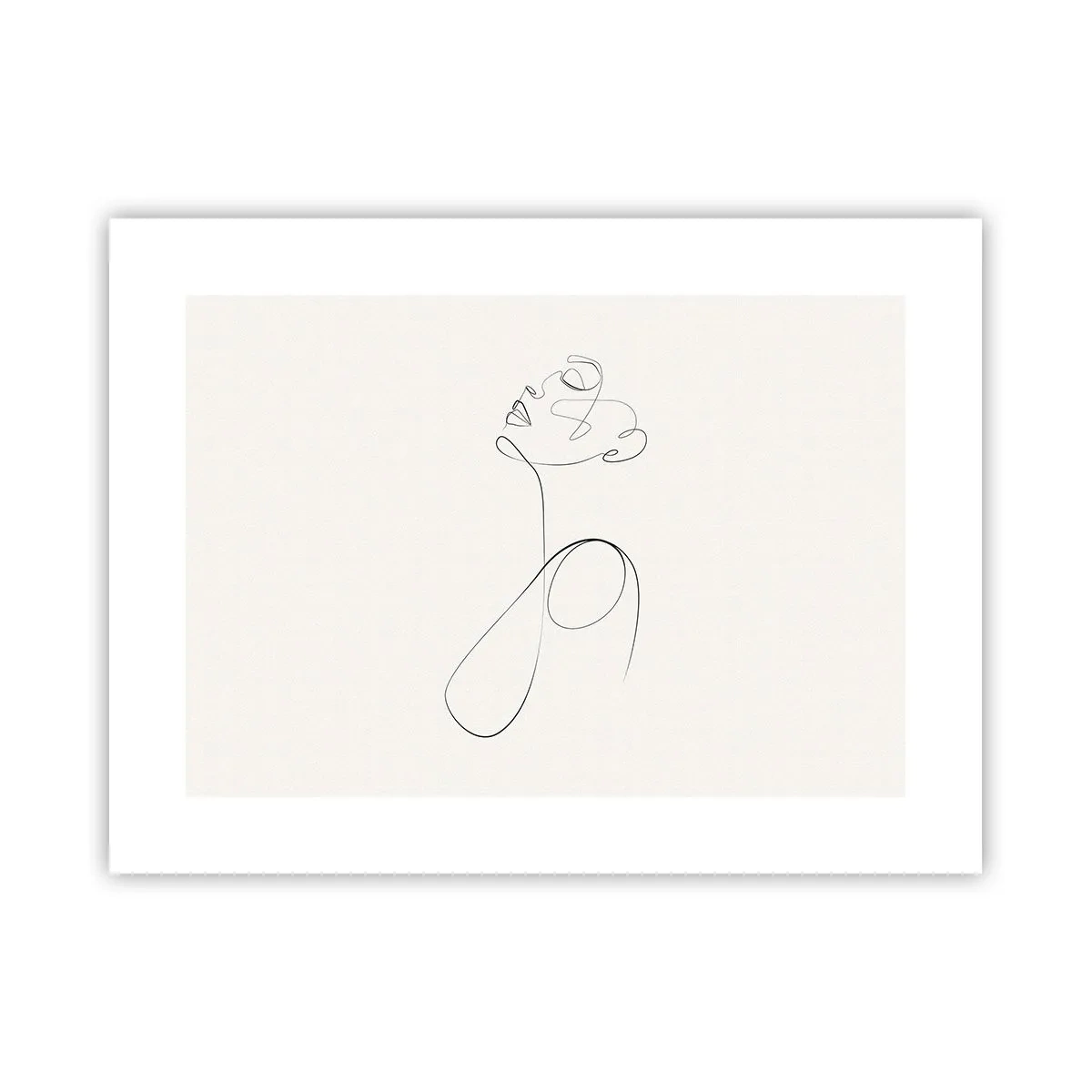 Poster - Loopt in dromen - 40x30 cm