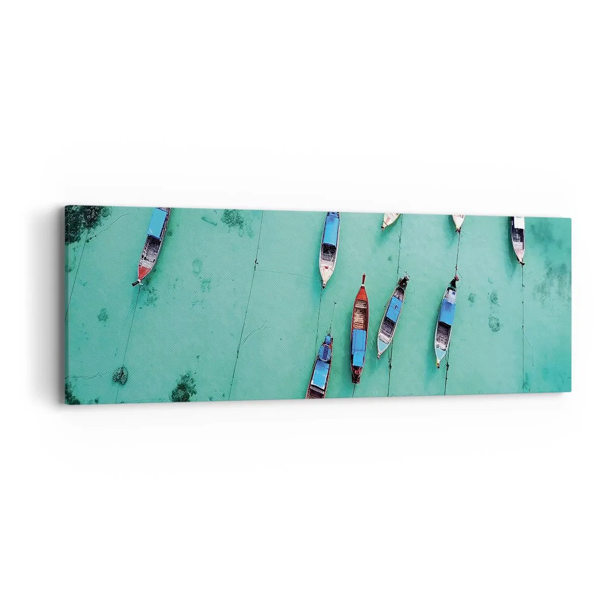 Schilderen op canvas - In blijde verwachting - 90x30 cm