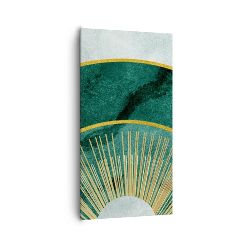 Schilderen op canvas - Een ander zonnestelsel - 65x120 cm