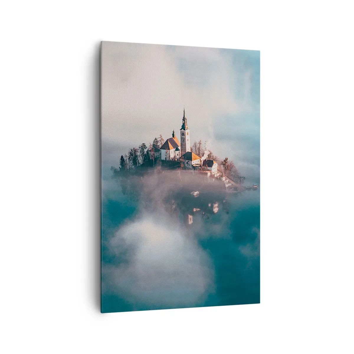 Schilderen op canvas - droom eiland - 80x120 cm