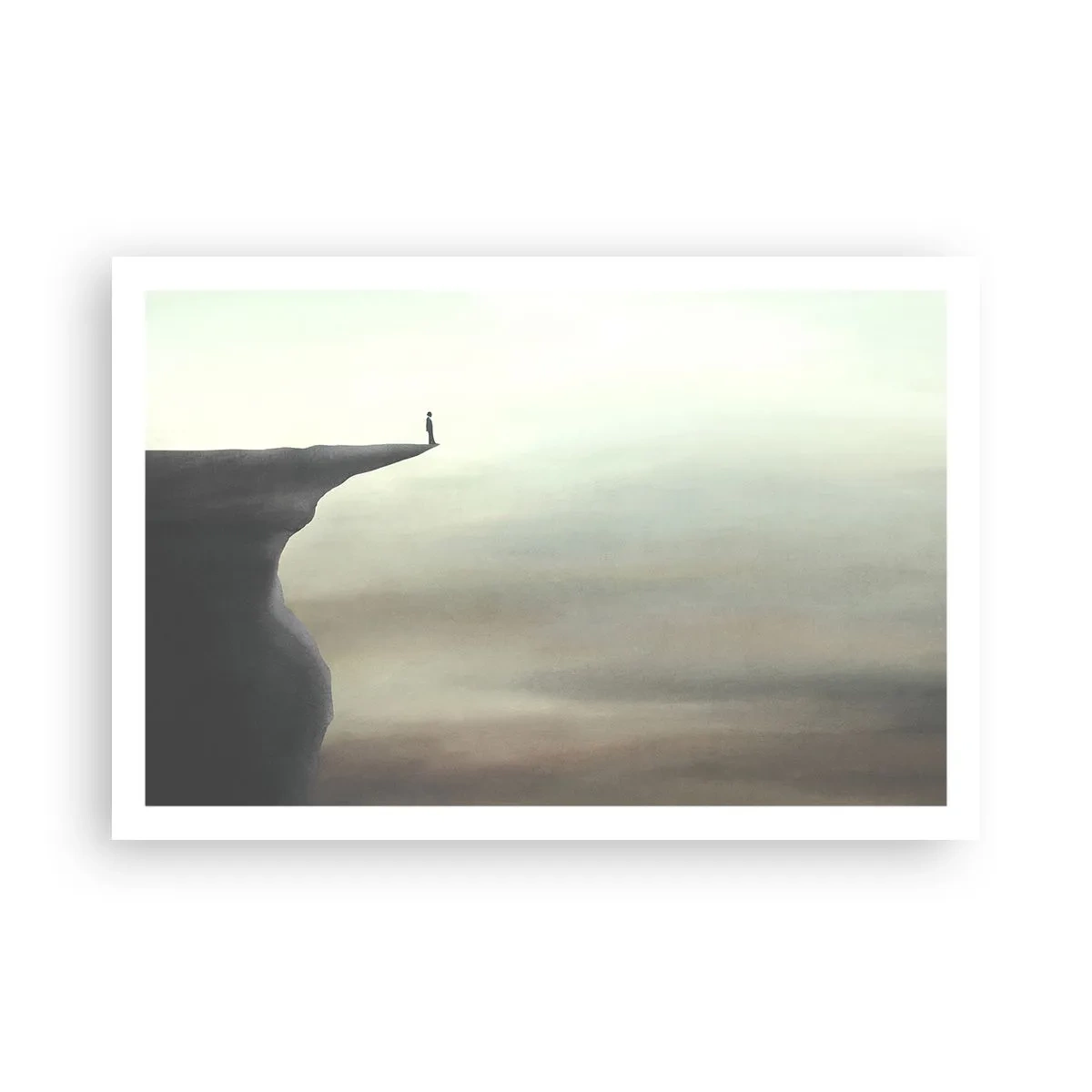Poster - Omhoog, natuurlijk! - 91x61 cm