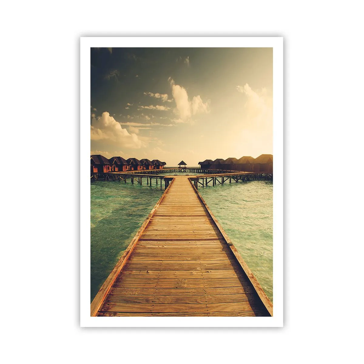 Poster - Een warme uitnodiging - 70x100 cm