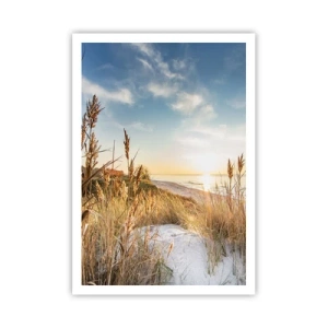 Poster - Noord strand - 70x100 cm