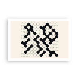 Poster - Chinees spel – variatie - 91x61 cm