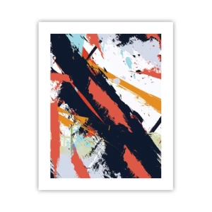 Poster - Dynamische compositie - 40x50 cm