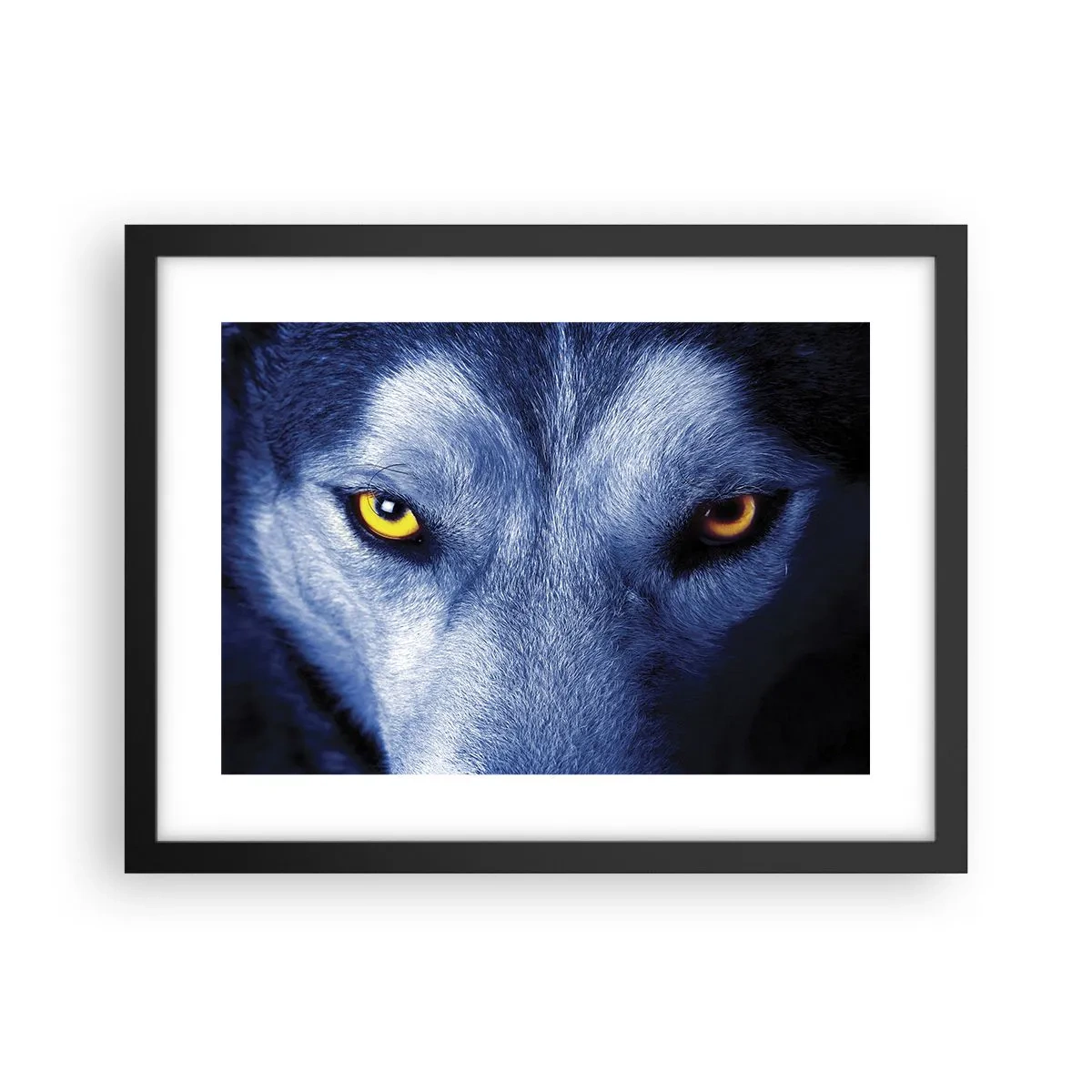 Poster in een zwarte lijst - Betoverende look - 40x30 cm