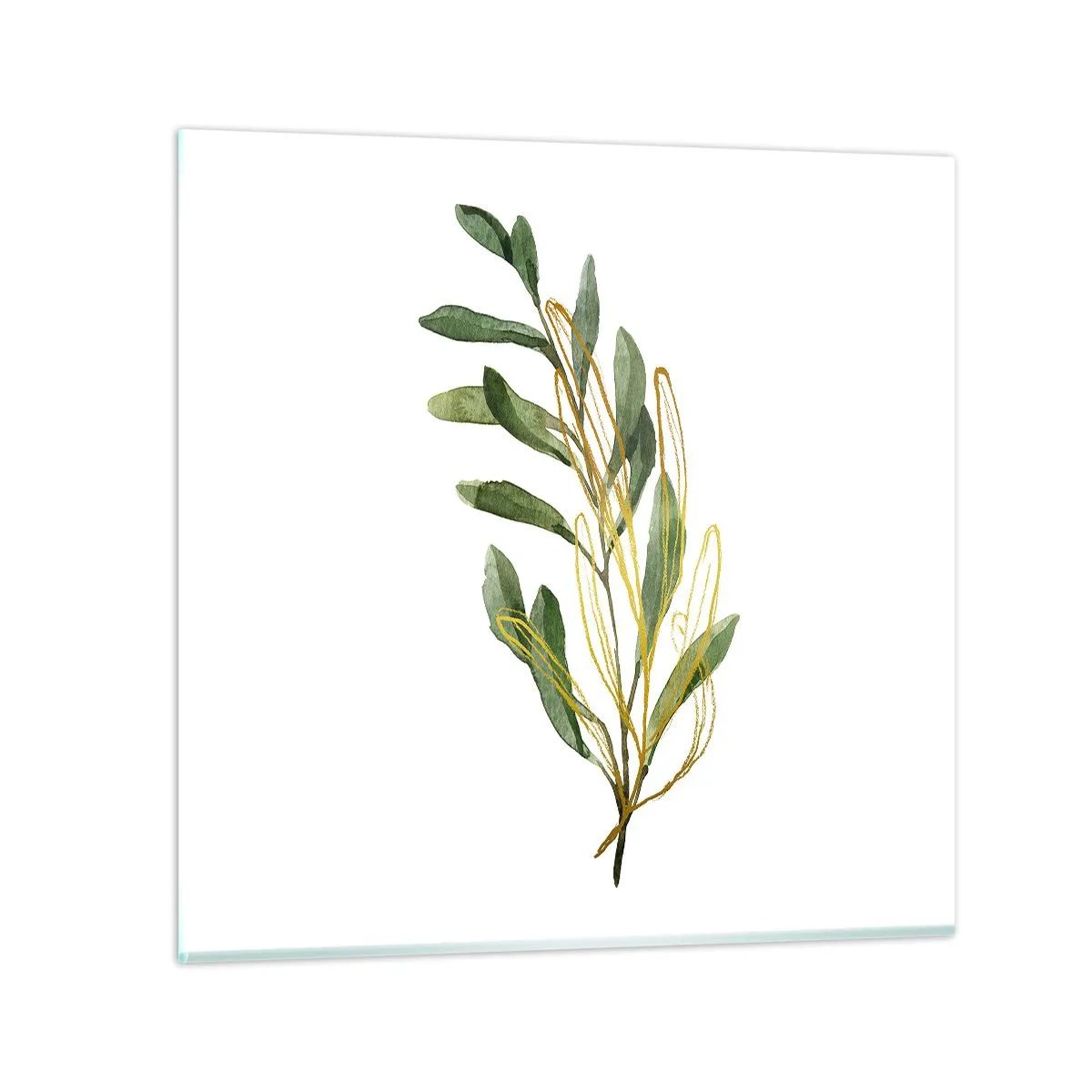 Schilderen op glas - Alles wat goed is - 40x40 cm