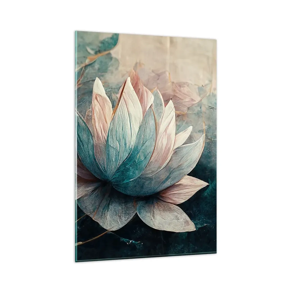 Schilderen op glas - Sterren van het meer - 80x120 cm