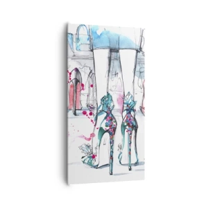 Schilderen op canvas - Sesam, doe open - 65x120 cm