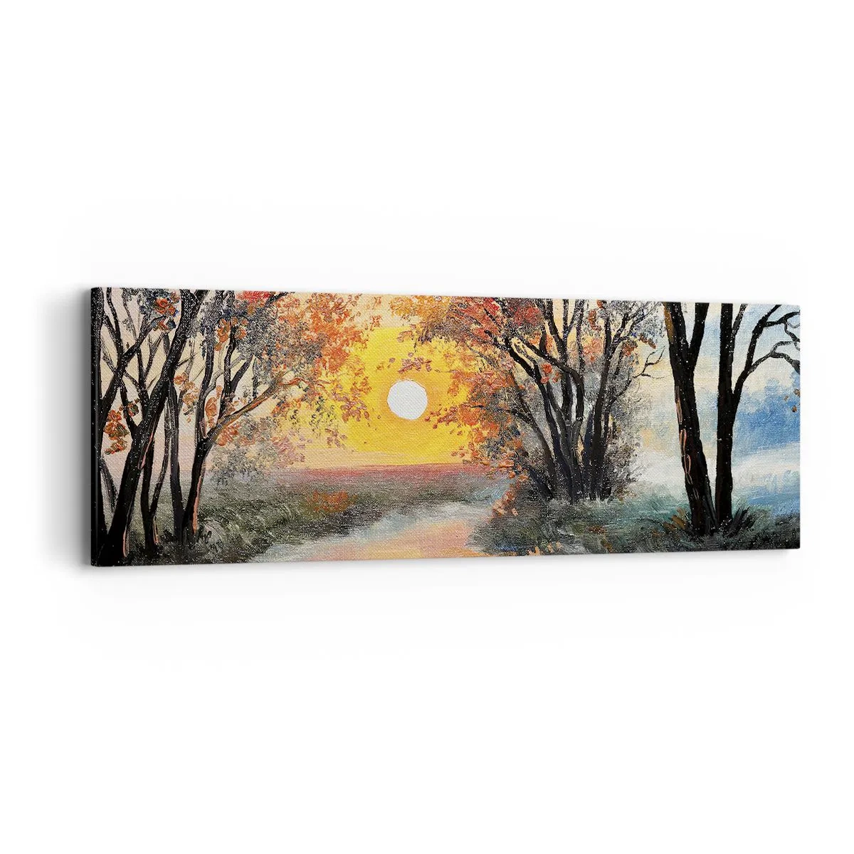 Schilderen op canvas - Herfst vibes - 90x30 cm