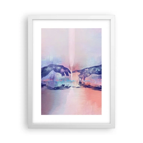 Poster in een witte lijst - Goddelijke levensvonk - 30x40 cm