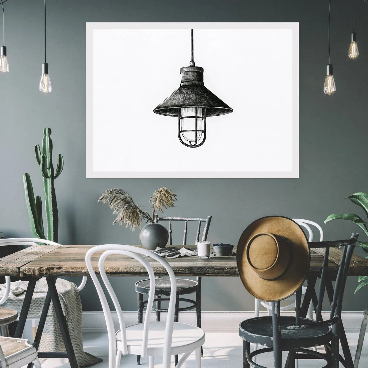 Poster - Zoals jaren geleden… - 70x50 cm