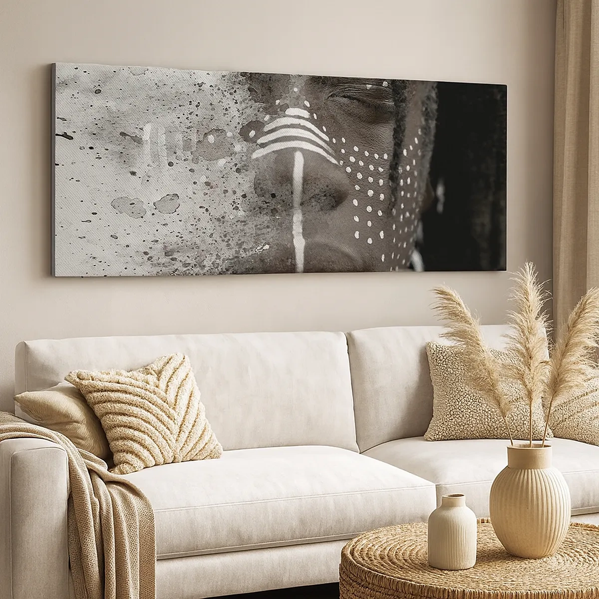 Schilderen op canvas - Ontdek de oergeest - 30x30 cm