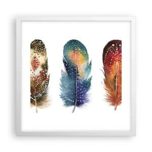 Poster in een witte lijst - Rituelen, ceremonies, geheimen - 40x40 cm