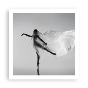 Poster - Lichtheid en gratie - 60x60 cm