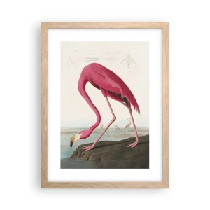 Een poster in een licht eiken lijst - Geweldige creatie - 30x40 cm