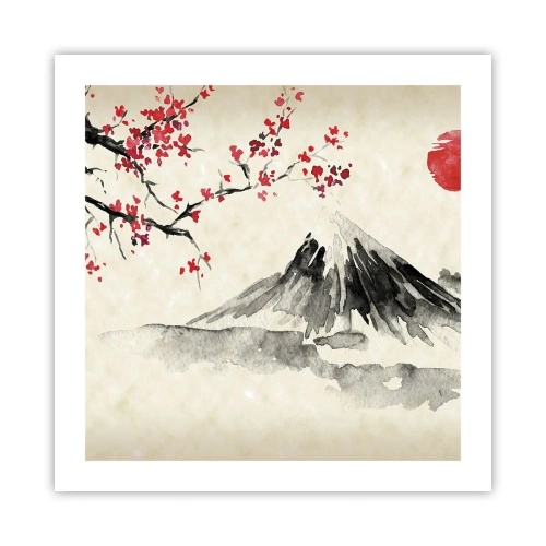 Poster - Houd van Japan - 50x50 cm