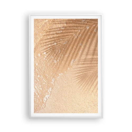 Poster in een witte lijst - De schaduw van een hete zomer - 70x100 cm