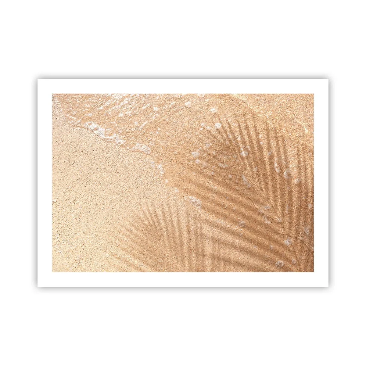 Poster - De schaduw van een hete zomer - 70x50 cm