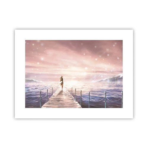 Poster - In het licht van een droom - 40x30 cm