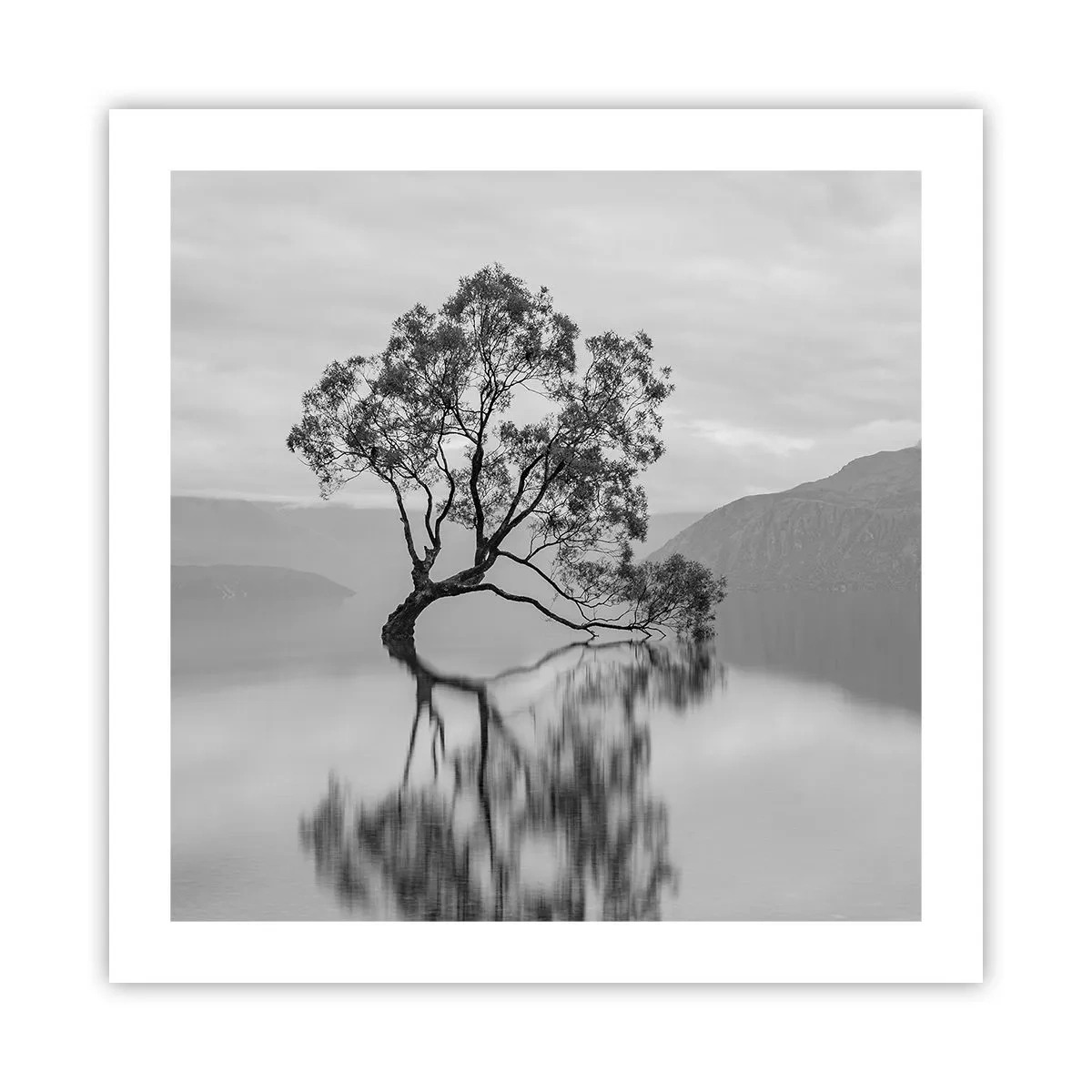 Poster - Er is zo'n land - 50x50 cm