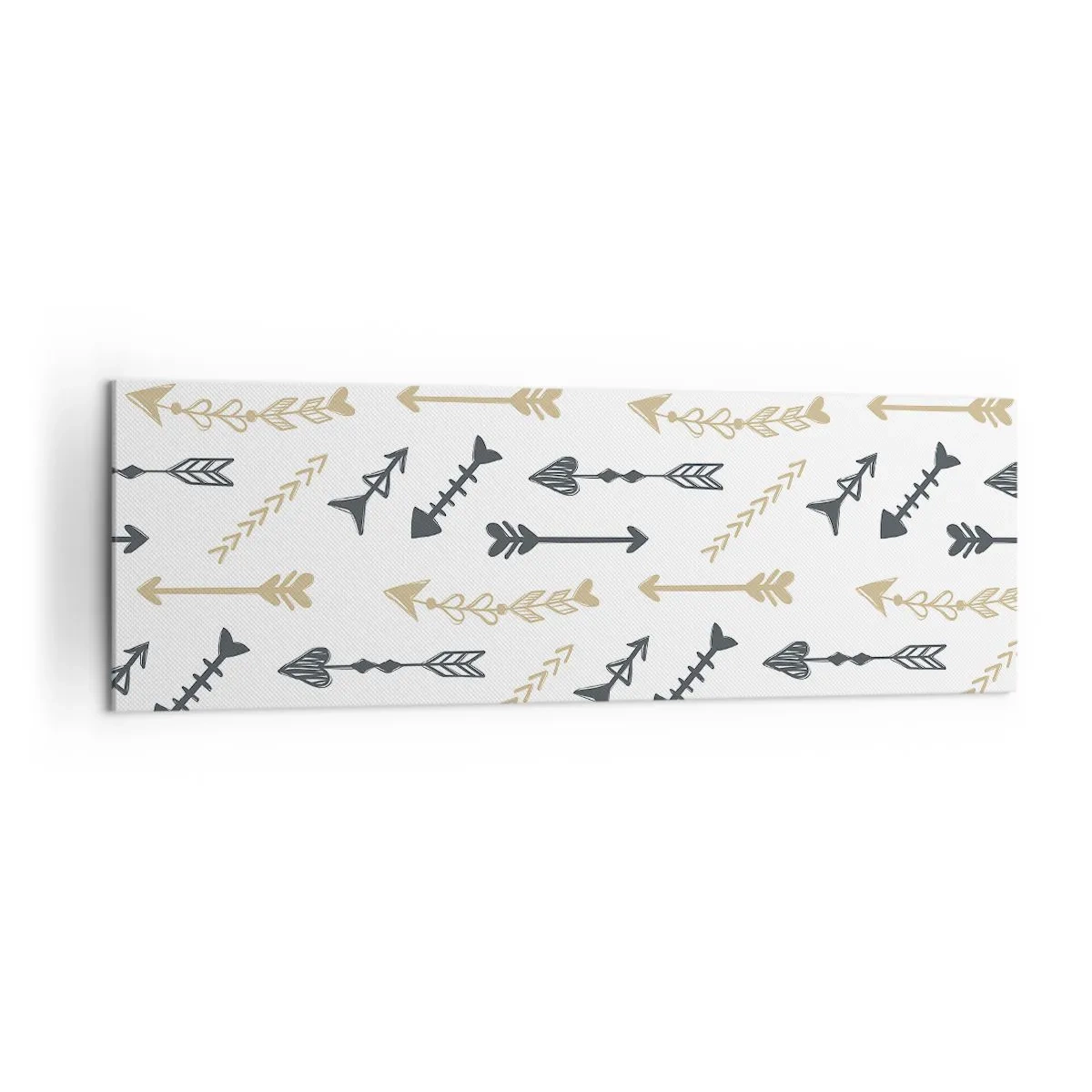 Schilderen op canvas - De droom van de boogschutter - 160x50 cm