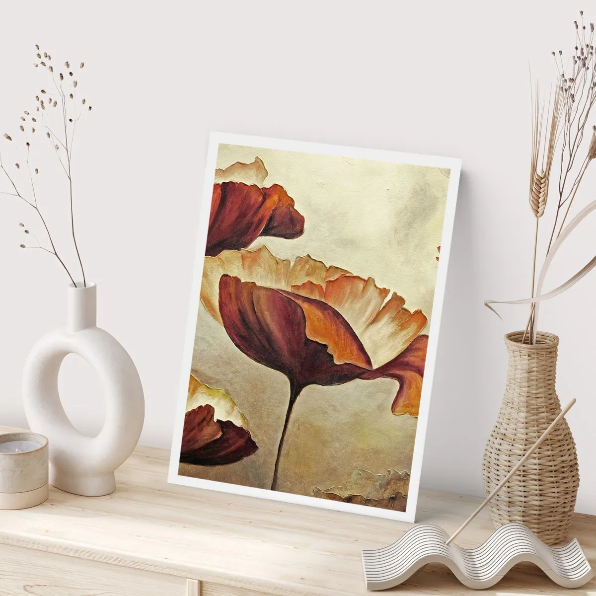 Poster - Golvend weiland - 30x40 cm