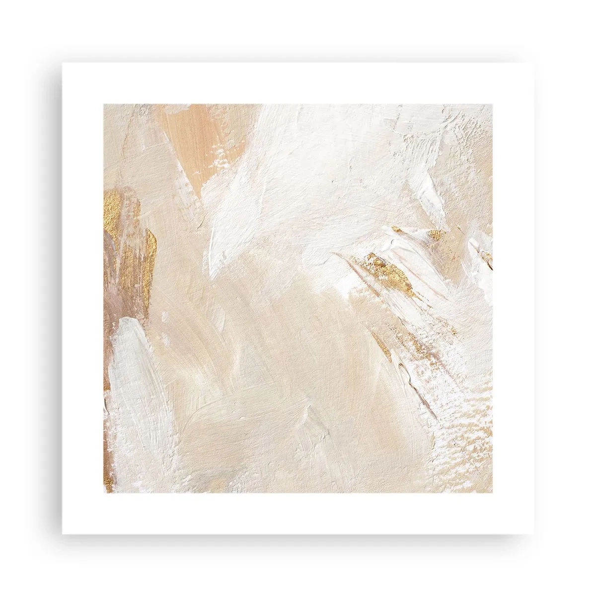 Poster - Pastelkleurige compositie - 40x40 cm