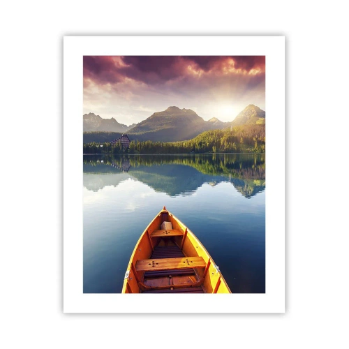 Poster - Niets tegen de natuur - 40x50 cm