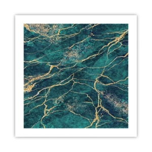 Poster - Goudmijn - 50x50 cm