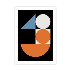 Poster - Dacht lay-out - 50x70 cm