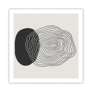 Poster - Duur en spiertrekkingen - 60x60 cm