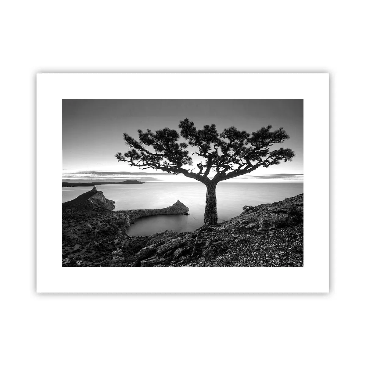 Poster - Stilte aan de horizon - 40x30 cm