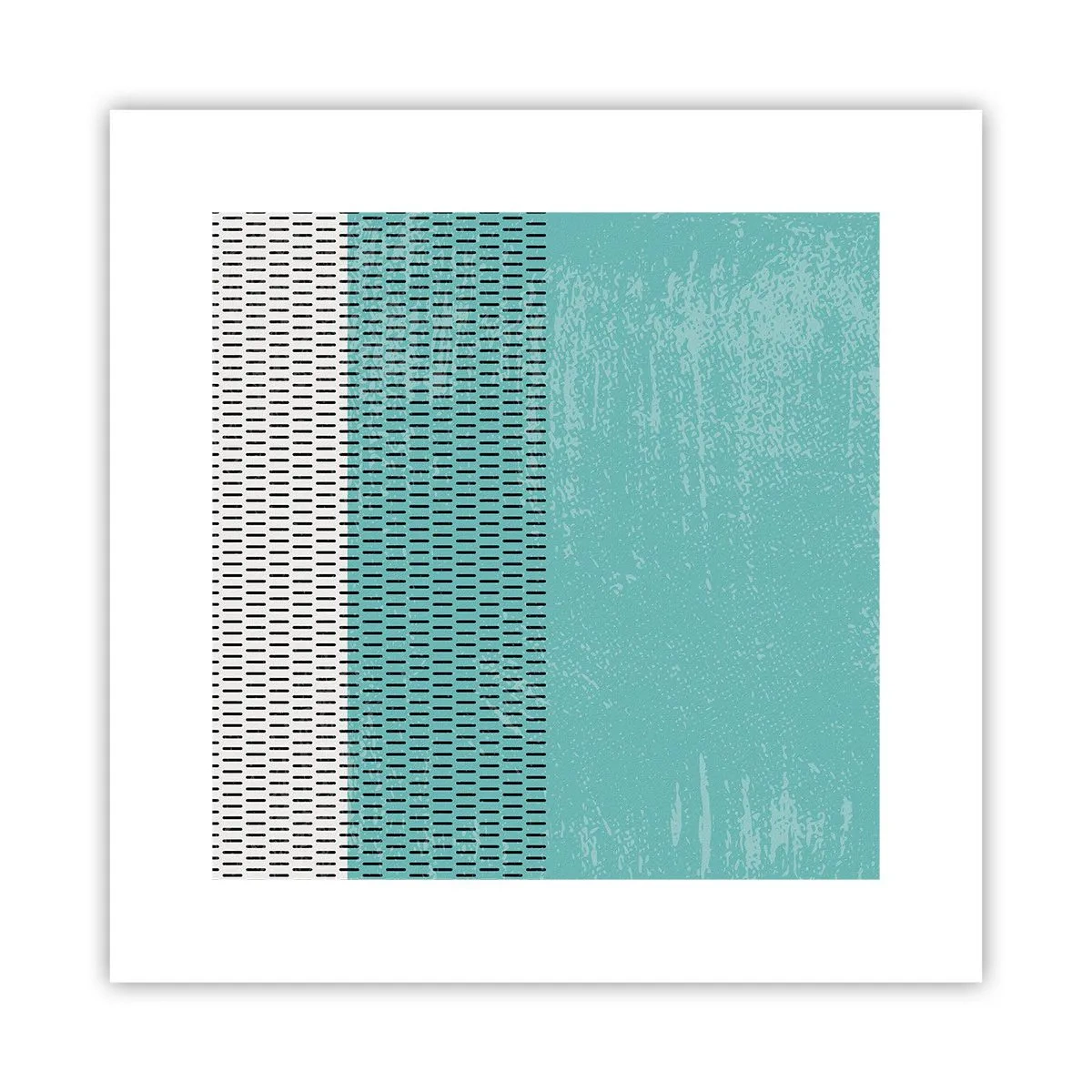 Poster - Een uitgebalanceerde compositie - 30x30 cm