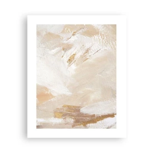 Poster - Pastelkleurige compositie - 40x50 cm