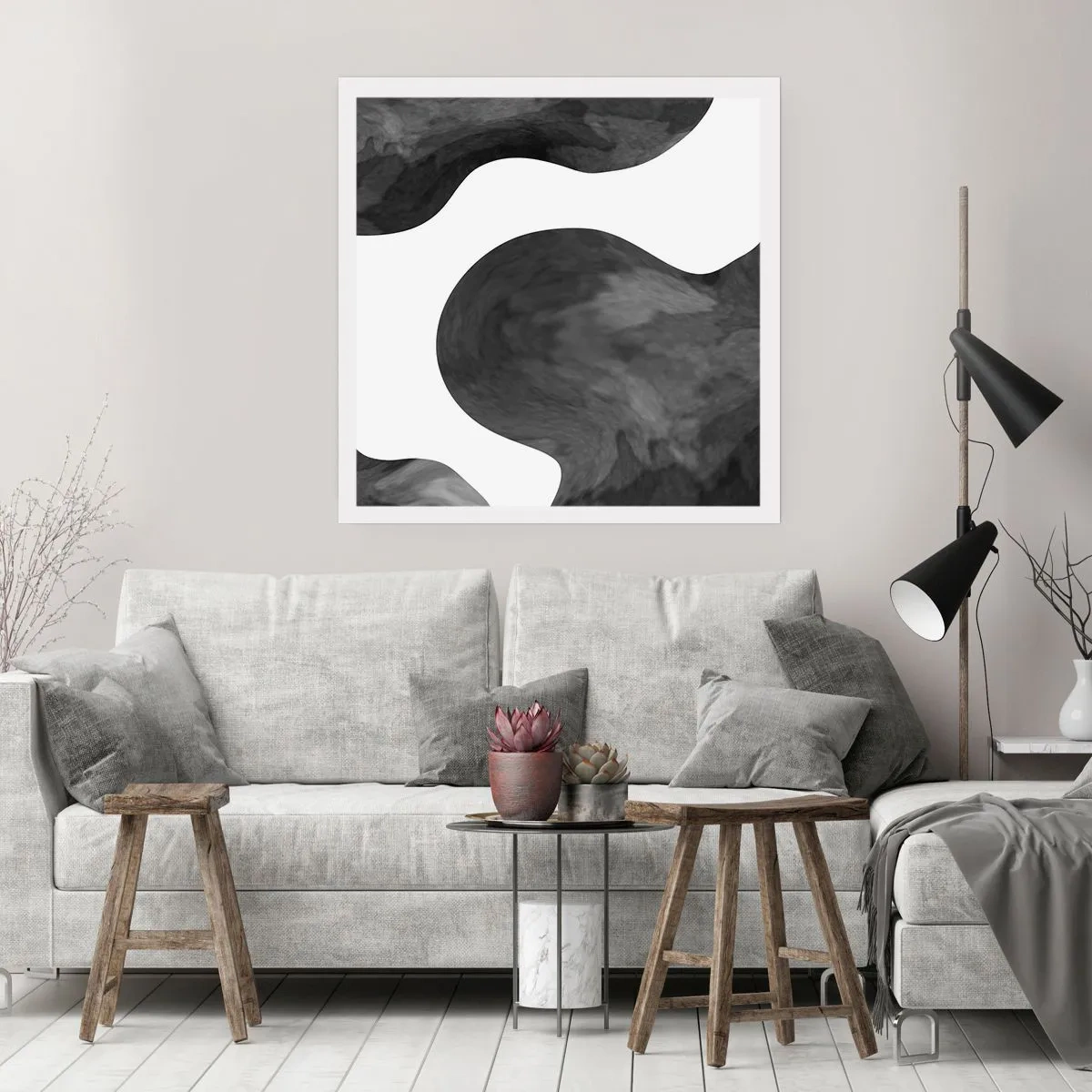 Poster - Melkweg - 30x30 cm